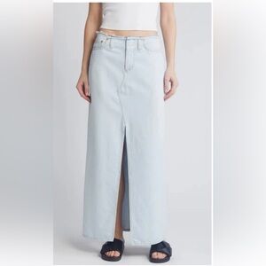 Closed Light Blue Denim Maxi Skirt
